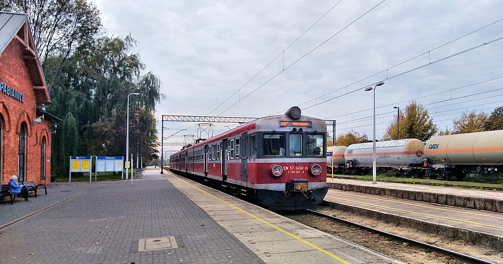 Pociąg REGIO rel. Pabianice-Łódź