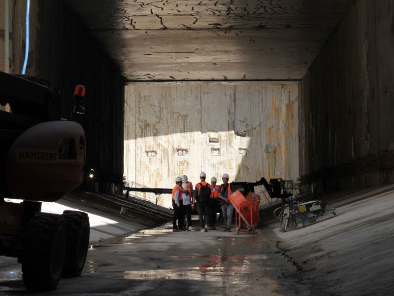 Tunel KDP: Komora startowa Retkinia [1]